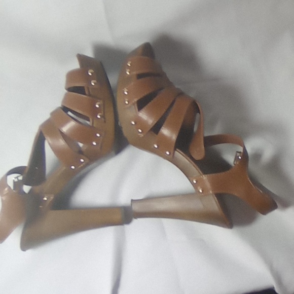 Women Heels size 10 Brown - Picture 4 of 8